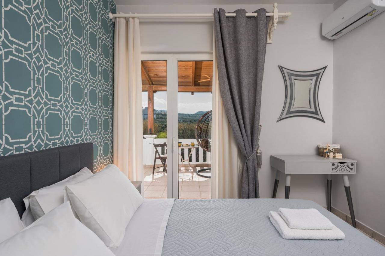 Casa De Philippe With Unique Seaview 2' From Beach Agia  المظهر الخارجي الصورة