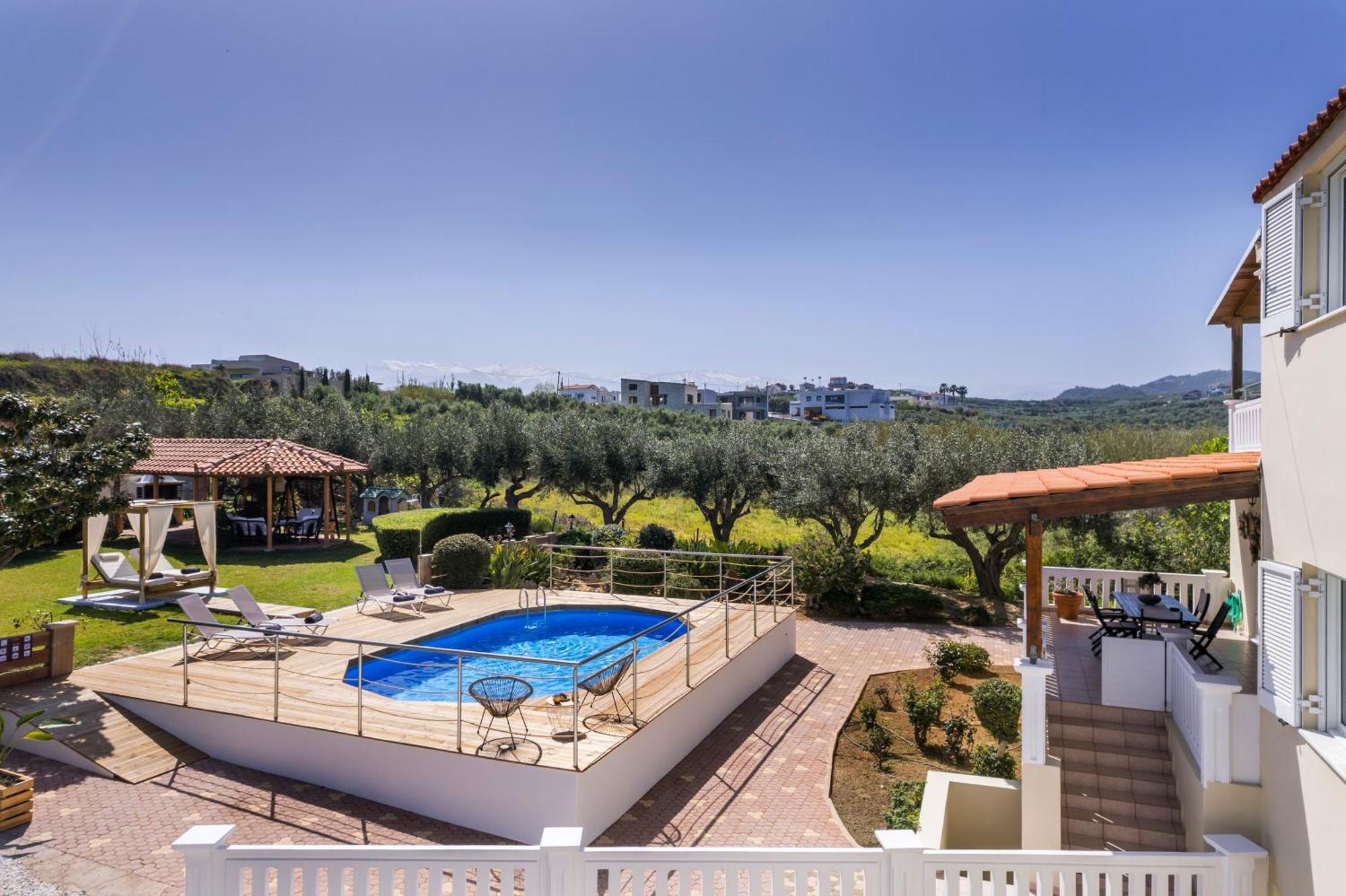 Casa De Philippe With Unique Seaview 2' From Beach Agia  المظهر الخارجي الصورة